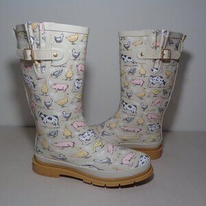Western Chief Size 10 M / FARMHOUSE TALL / Rubber / Rain Boots New Women's Shoes